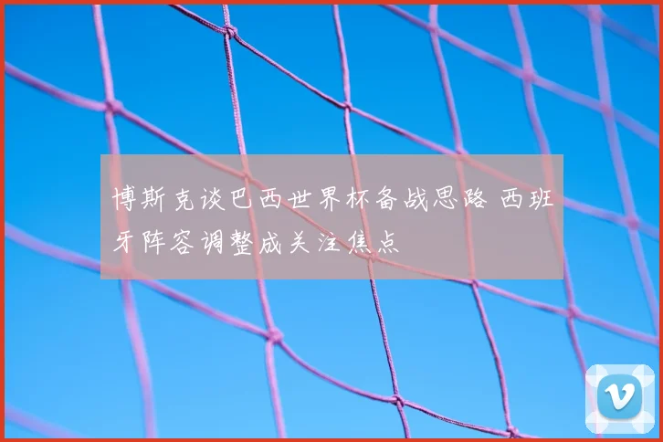 博斯克谈巴西世界杯备战思路 西班牙阵容调整成关注焦点